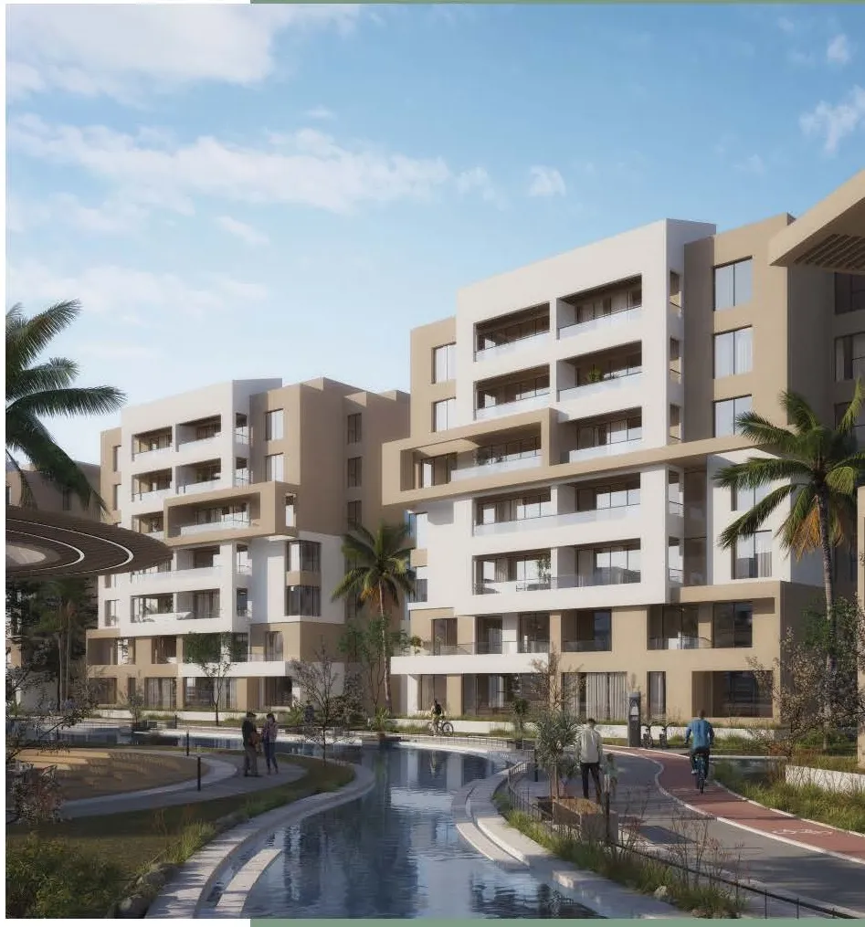 شقة للبيع في روسيل في مدينة المستقبل بمساحة 138 م² تتكون من 3 غرف