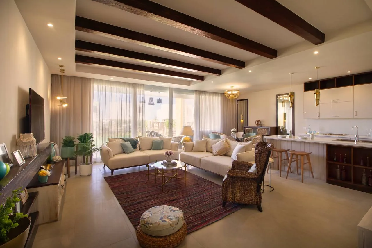 دوبلكس للبيع في سيشيل سيدي عبد الرحمن في سيدي عبد الرحمن بمساحة 260 م² تتكون من 5 غرف