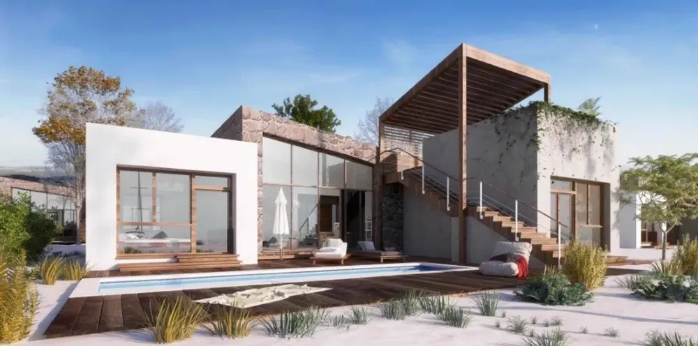 فيلا للبيع في باي ويست في سوماباي بمساحة 158 م² تتكون من 3 غرف