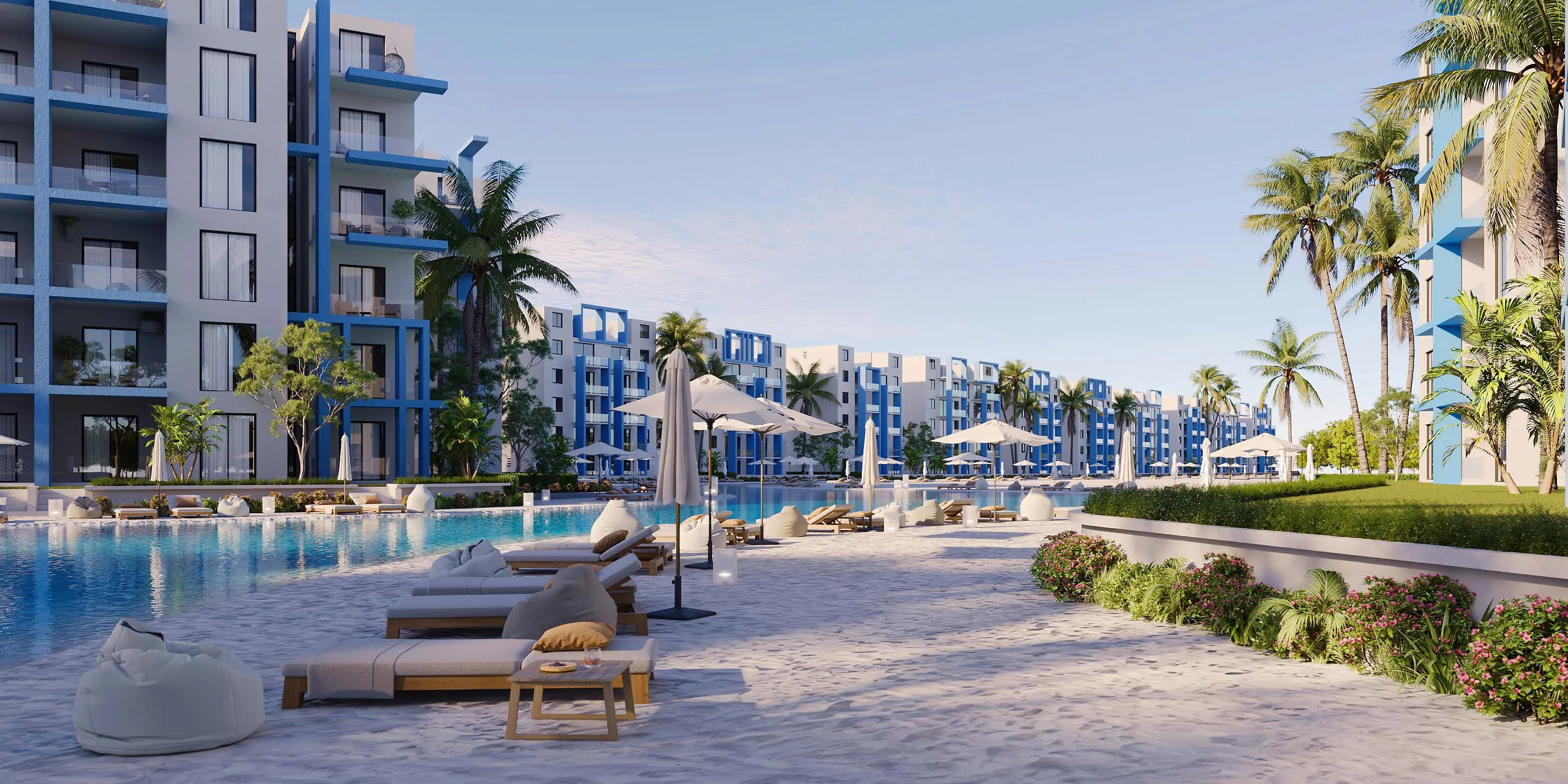 Serviced Apartment for sale in Fouka Bay in Ras El Hekma of 110 m² with 2 bedrooms