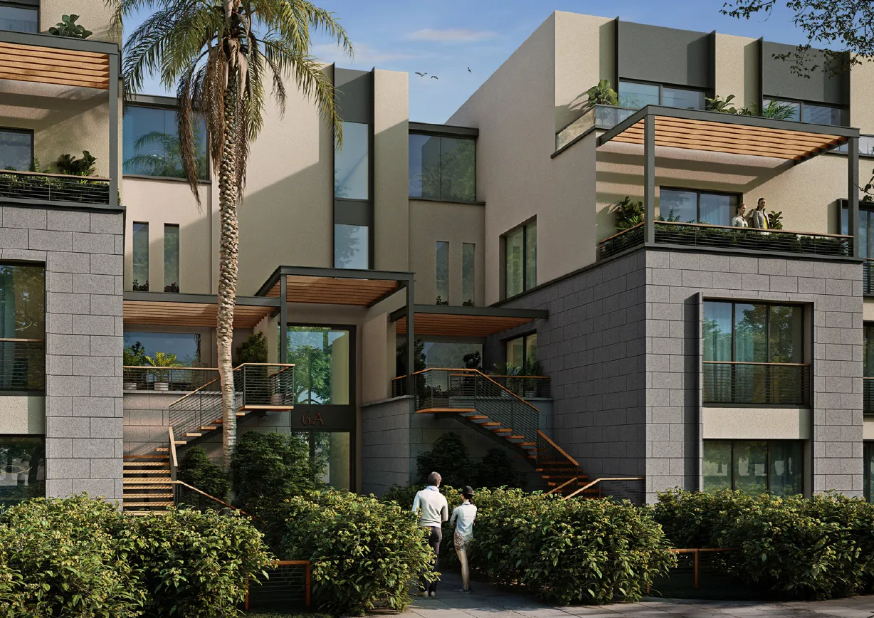 Apartment for sale in Garden Lakes in 6th of October City of 113 m² with 2 bedrooms
