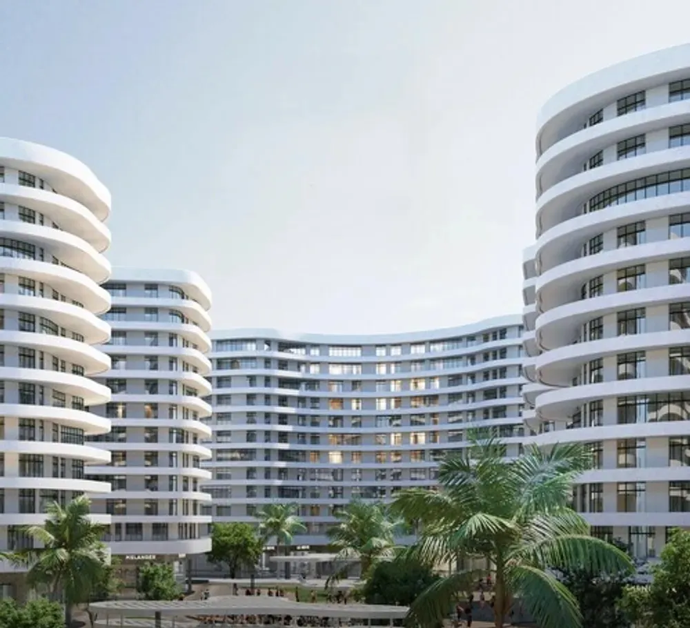 شقة للبيع في سكاي لاين في المعادي بمساحة 85 م² تتكون من 2 غرف