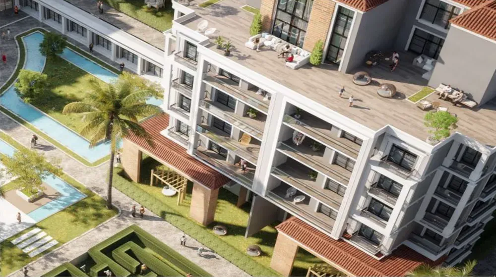 Apartment for sale in Peerage Residence in New Cairo of 132 m² with 2 bedrooms