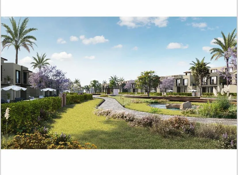 شقة للبيع في جاردن ليكس في مدينة السادس من أكتوبر بمساحة 68 م² تتكون من 1 غرف