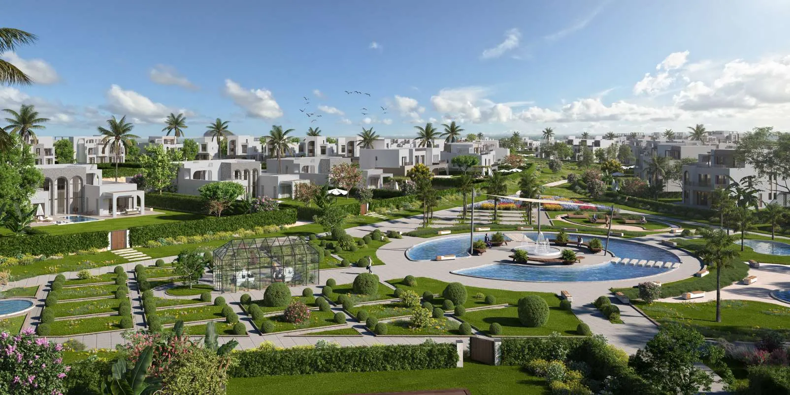 Townhouse for sale in O West Orascom in October Gardens of 202 m² with 3 bedrooms