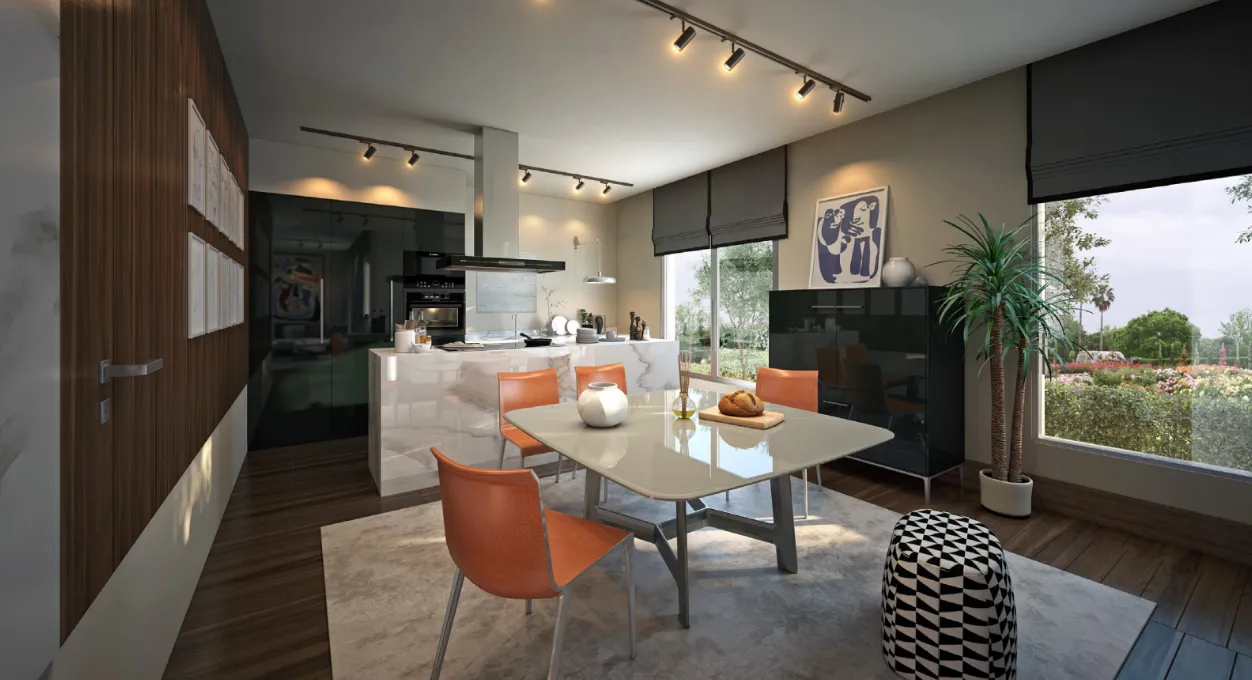 دوبلكس للبيع في سوان ليك ريزيدنس في القاهرة الجديدة بمساحة 284 م² تتكون من 3 غرف