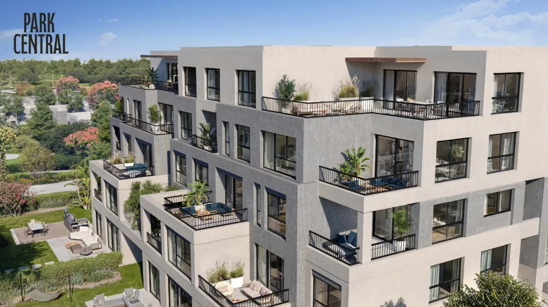 شقة للبيع في بارك سنترال في مدينة المستقبل بمساحة 145 م² تتكون من 2 غرف