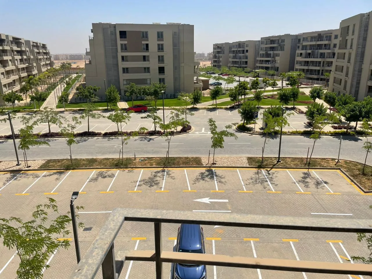 شقة للبيع في كابيتال جاردنز في القاهرة الجديدة بمساحة 150 م² تتكون من 2 غرف