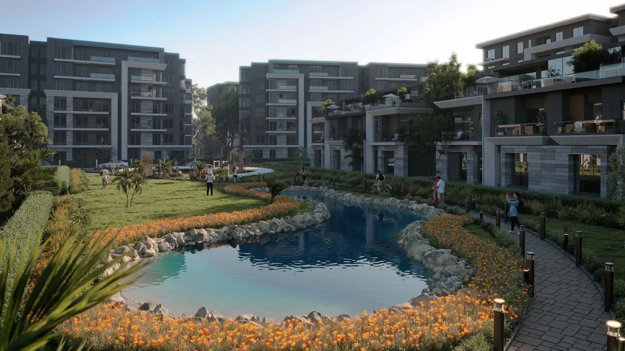 Apartment for sale in Monark Residence in Mostakbal City of 140 m² with 3 bedrooms