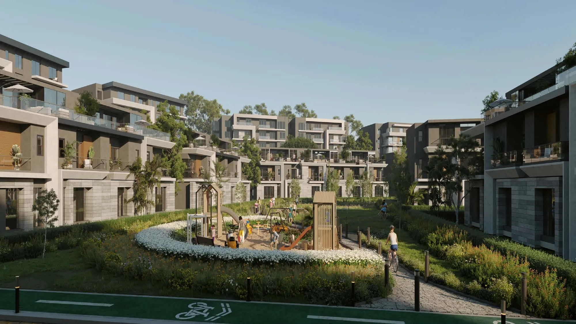 Apartment for sale in Monark Residence in Mostakbal City of 140 m² with 3 bedrooms