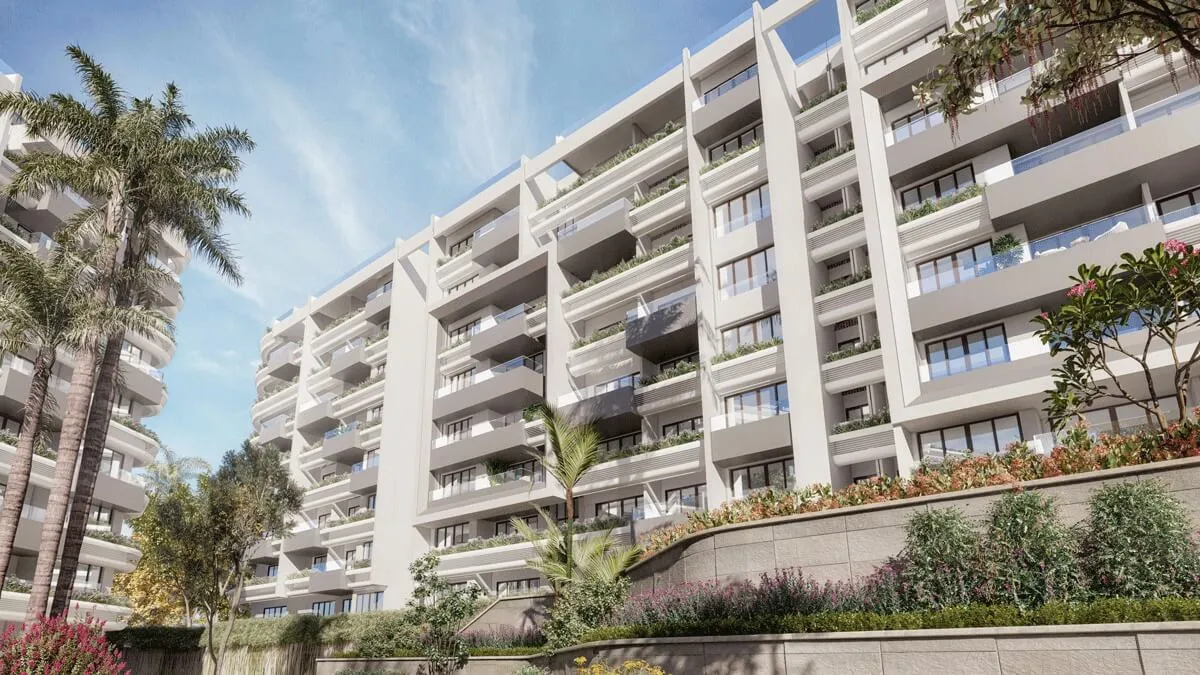 Apartment for sale in Boardwalk in New Capital City of 80 m² with 1 bedrooms