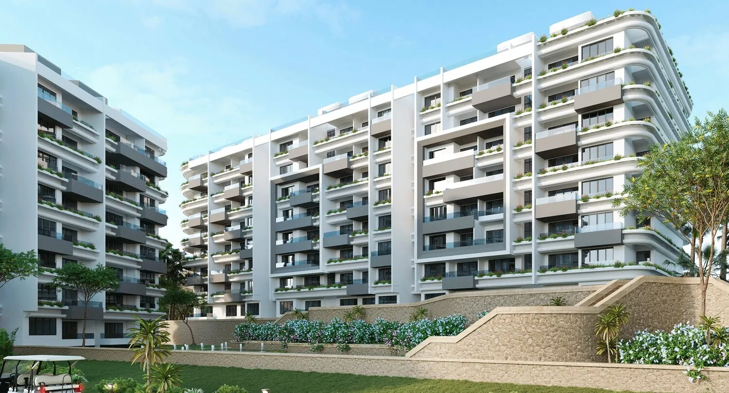 Apartment for sale in Boardwalk in New Capital City of 80 m² with 1 bedrooms