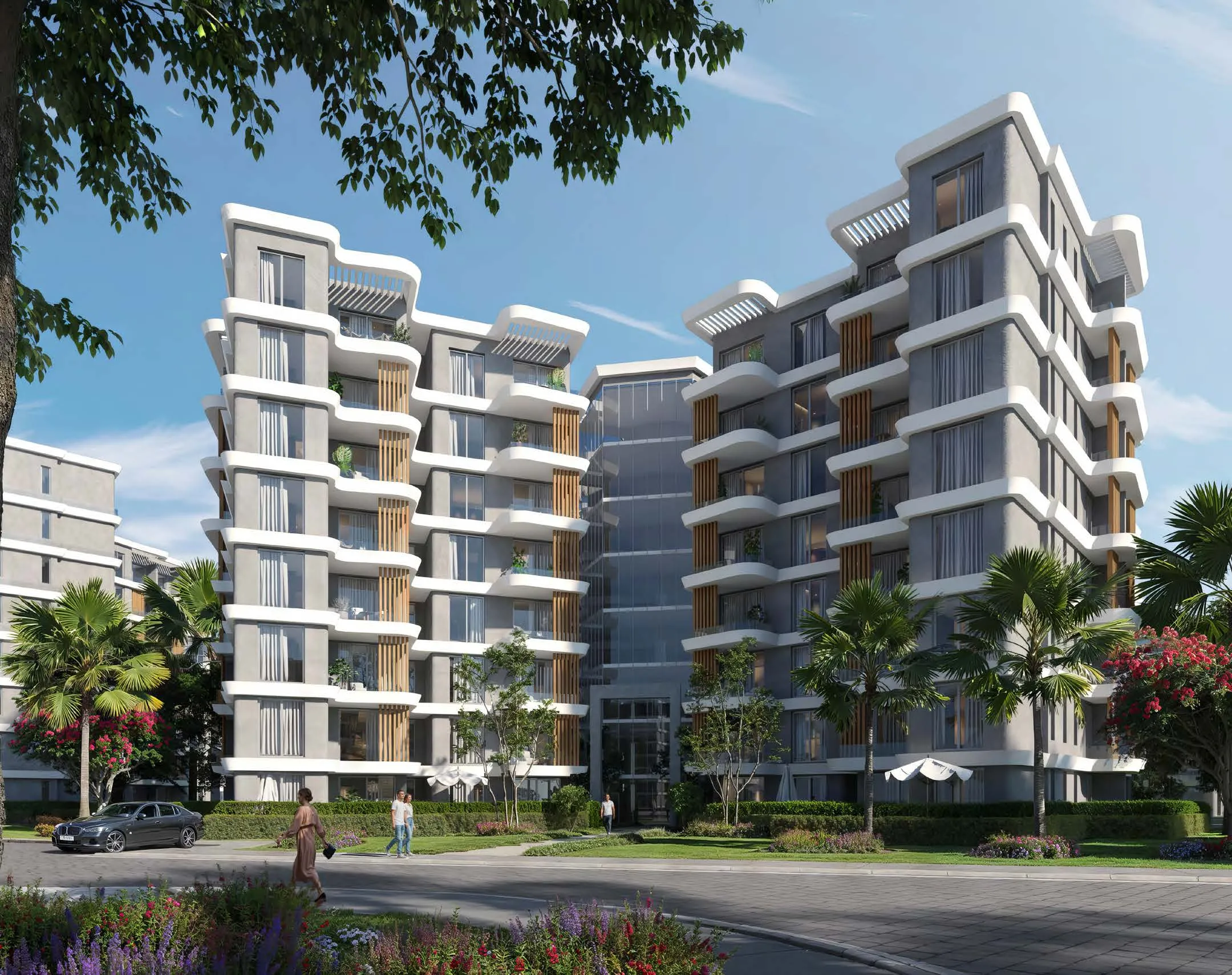 Apartment for sale in Badya in October Gardens of 168 m² with 3 bedrooms