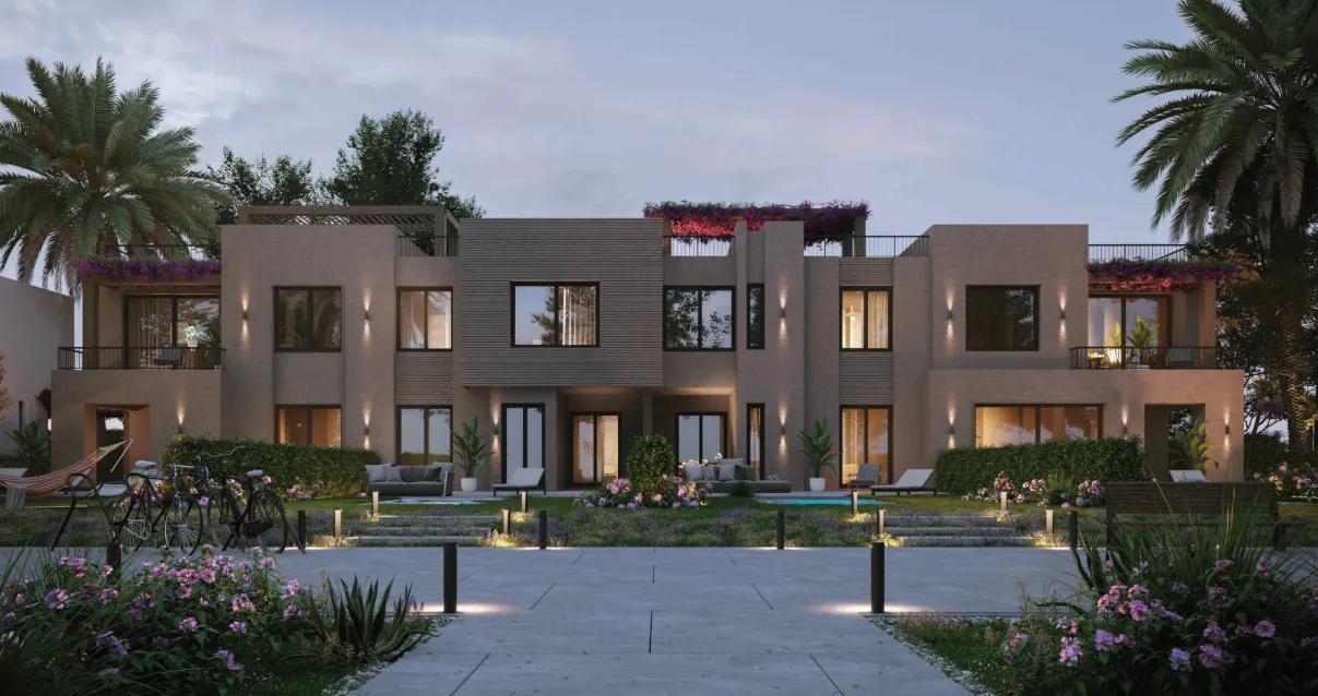 Townhouse for sale in O West Orascom in October Gardens of 202 m² with 3 bedrooms