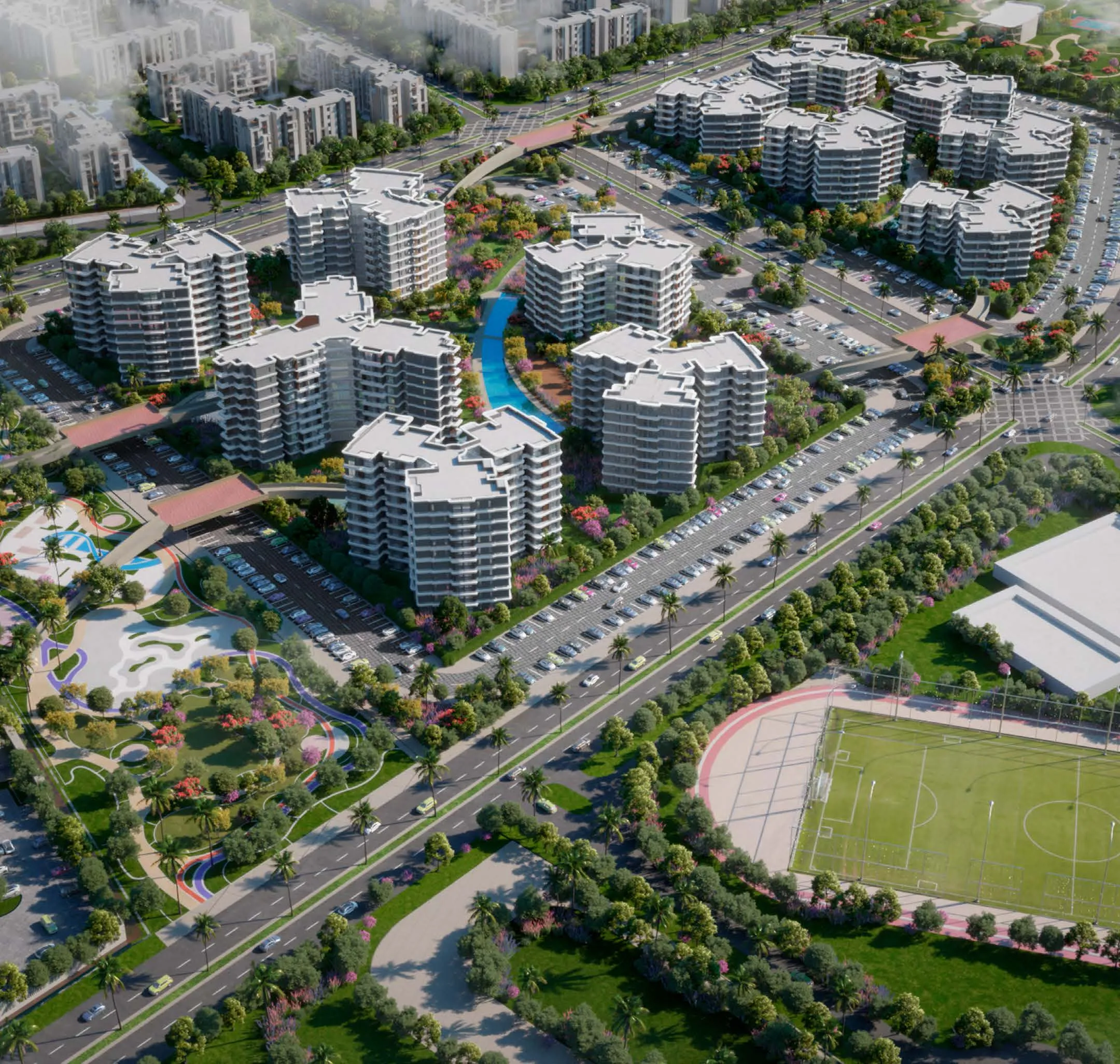 Studio for sale in Badya  in October Gardens of 96 m² with 1 bedrooms