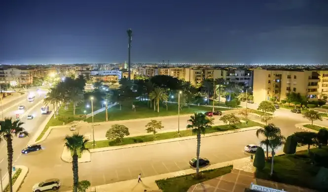 شقة للبيع في الرحاب  في القاهرة الجديدة بمساحة 115 م² تتكون من 3 غرف