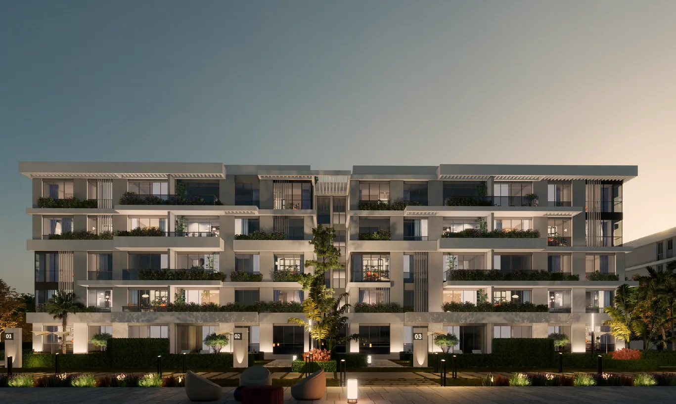 Apartment for sale in Bluetree in New Cairo of 135 m² with 3 bedrooms