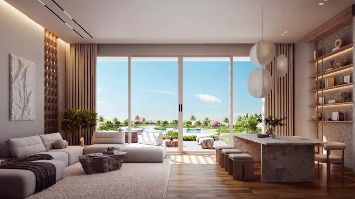 شاليه للبيع في هاسيندا ووترز في رأس الحكمة بمساحة 65 م² تتكون من 1 غرف