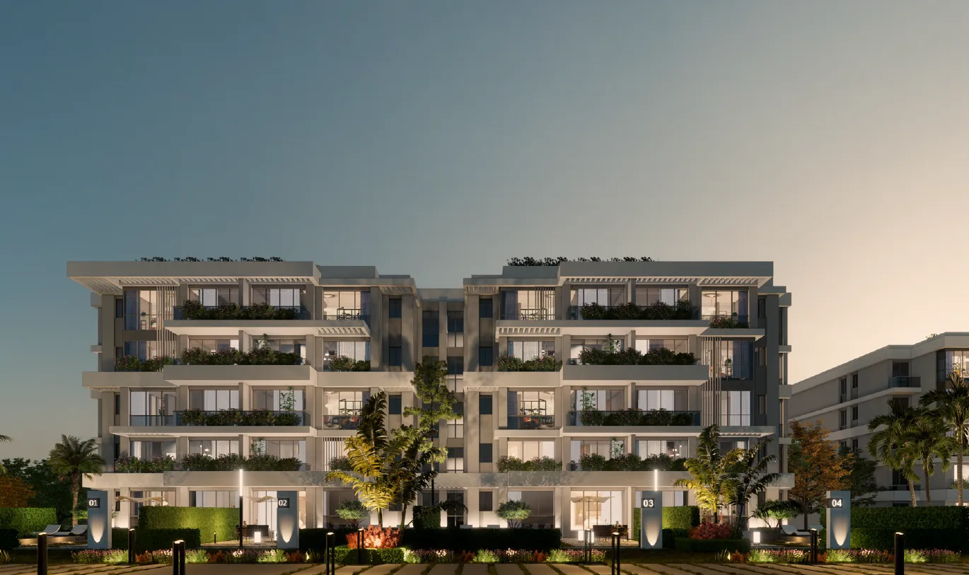 Apartment for sale in Bluetree in New Cairo of 160 m² with 3 bedrooms