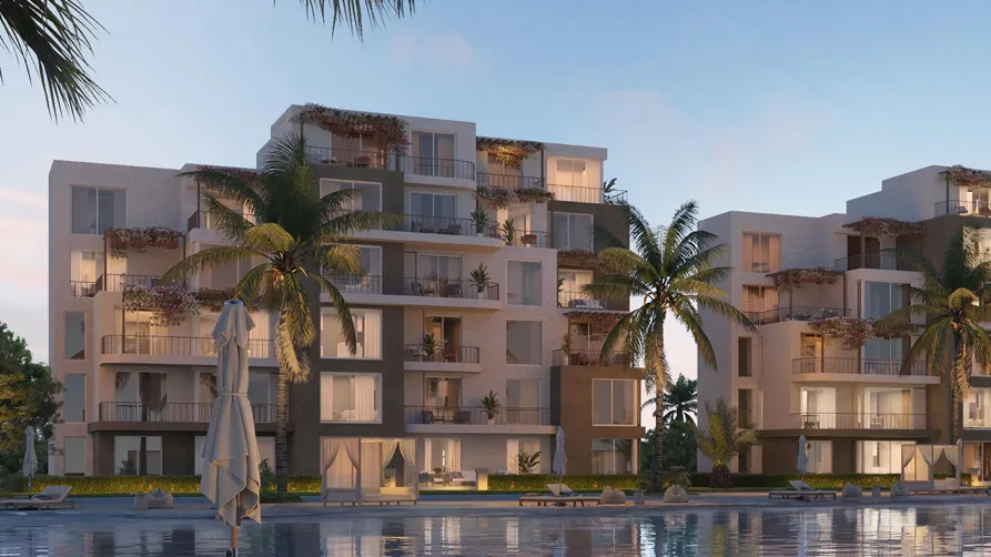 Chalet for sale in Hyde Park North - Seashore in Ras El Hekma of 91 m² with 2 bedrooms