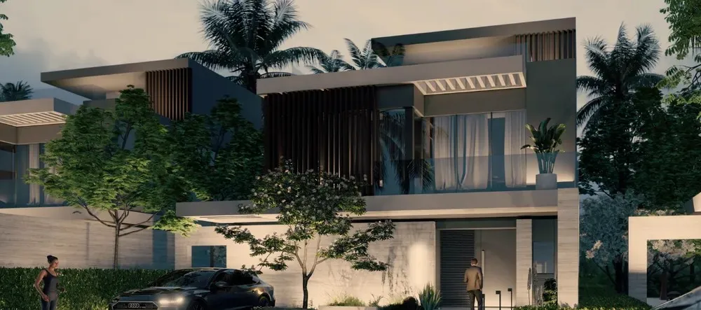 توين هاوس للبيع في ريد في مدينة المستقبل بمساحة 142 م² تتكون من 2 غرف