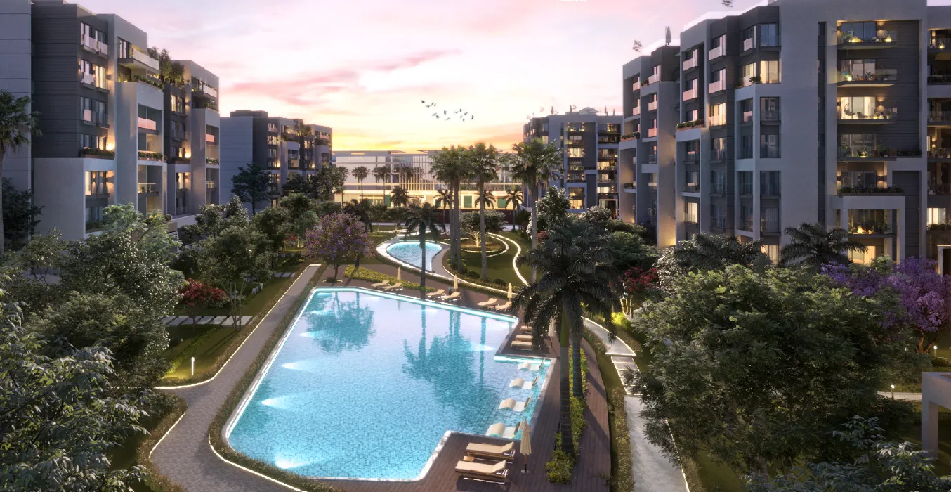 Apartment for sale in One residence in New Capital City of 0 m² with 2 bedrooms