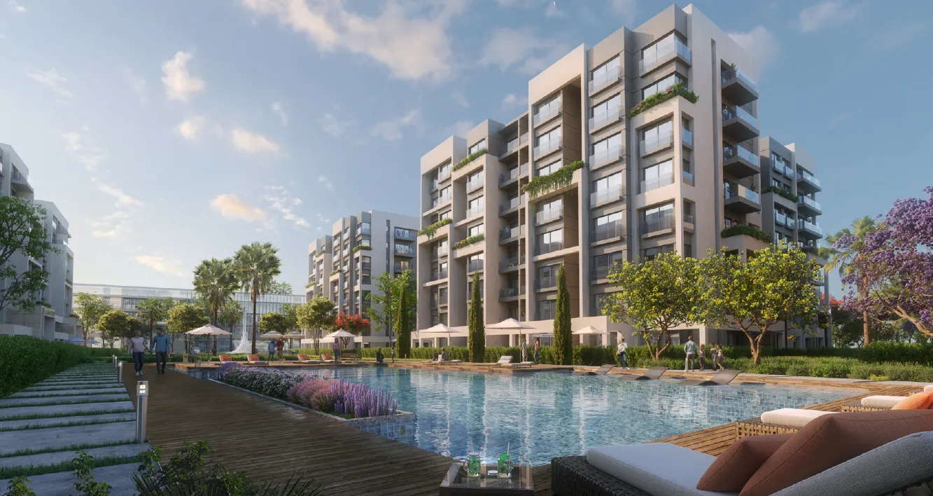 Apartment for sale in Residence Eight Sky Abu Dhabi in New Capital City of 155 m² with 3 bedrooms