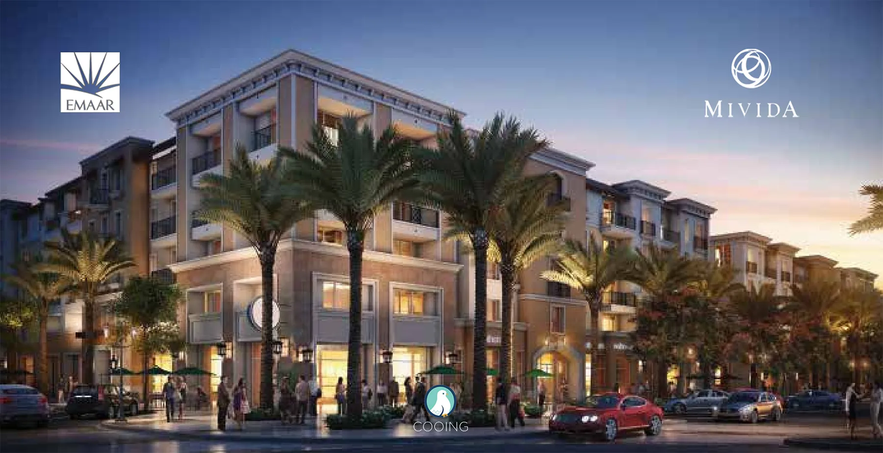 Apartment for sale in Mivida in New Cairo of 0 m² with 3 bedrooms