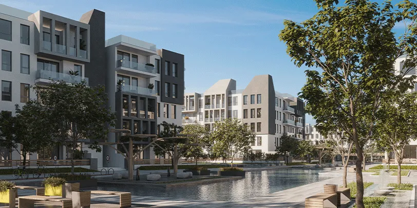 Apartment for sale in Rivers in New Zayed of 120 m² with 2 bedrooms