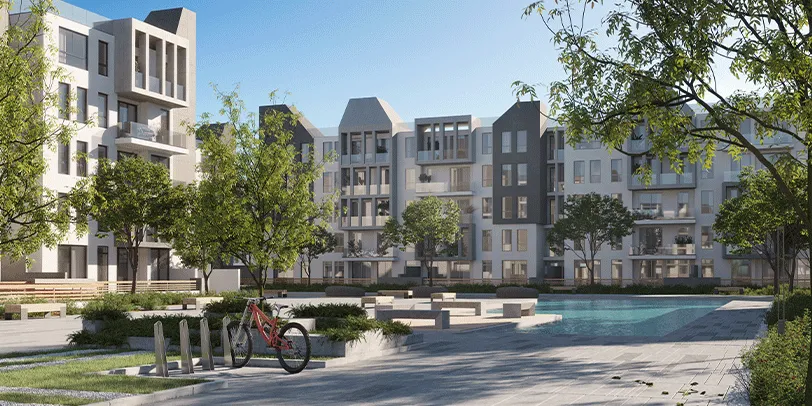 Apartment for sale in Rivers in New Zayed of 120 m² with 2 bedrooms