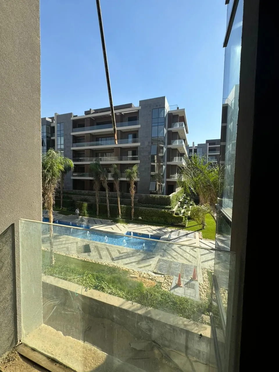 شقة للبيع في الباتيو أورو في القاهرة الجديدة بمساحة 128 م² تتكون من 2 غرف