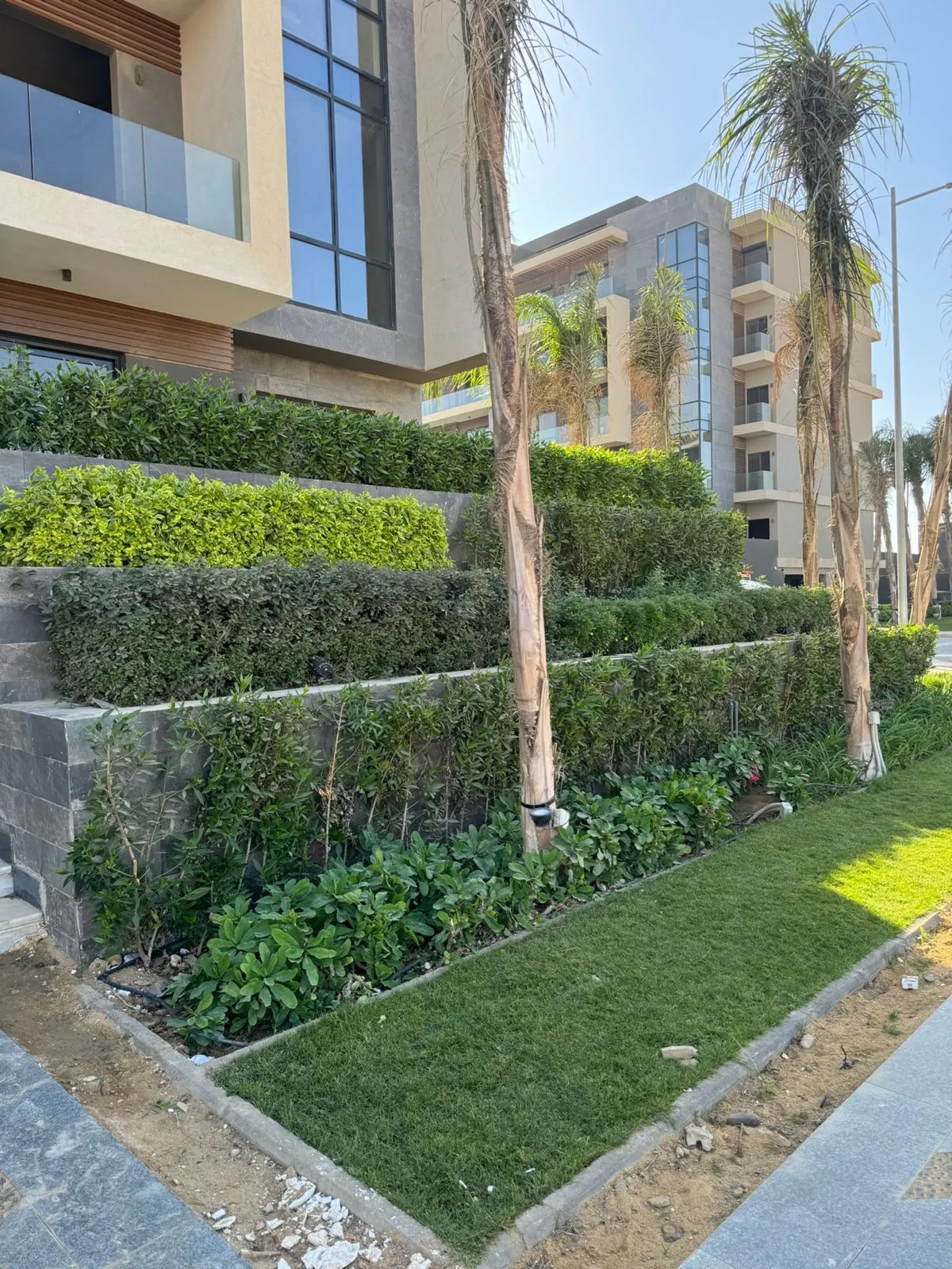 شقة للبيع في الباتيو أورو في القاهرة الجديدة بمساحة 128 م² تتكون من 2 غرف