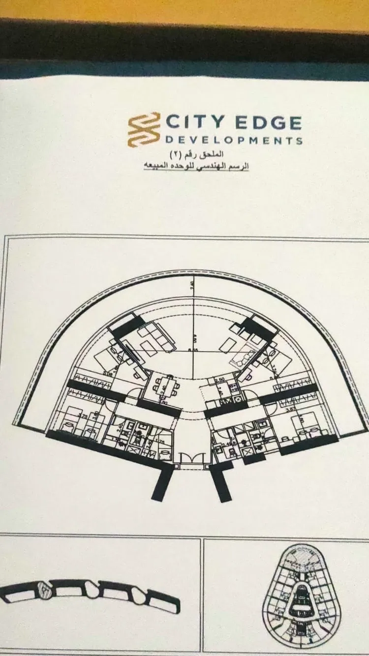 Ultra Luxury Apartment for sale in North Edge New Alamein in Al Alamein of 0 m² with 4 bedrooms