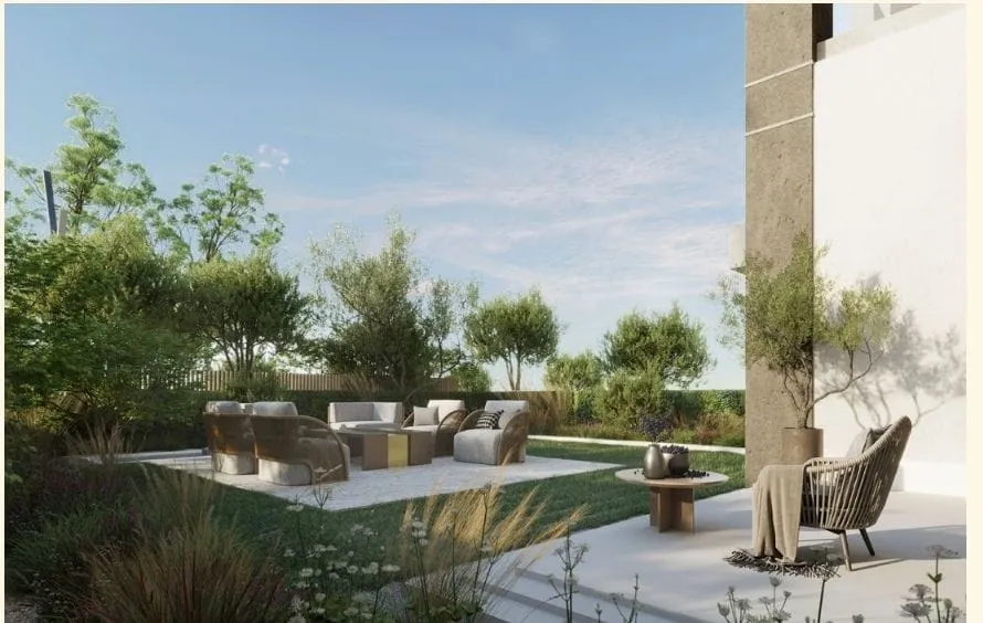 شقة للبيع في ذا بروكس في القاهرة الجديدة بمساحة 124 م² تتكون من 2 غرف