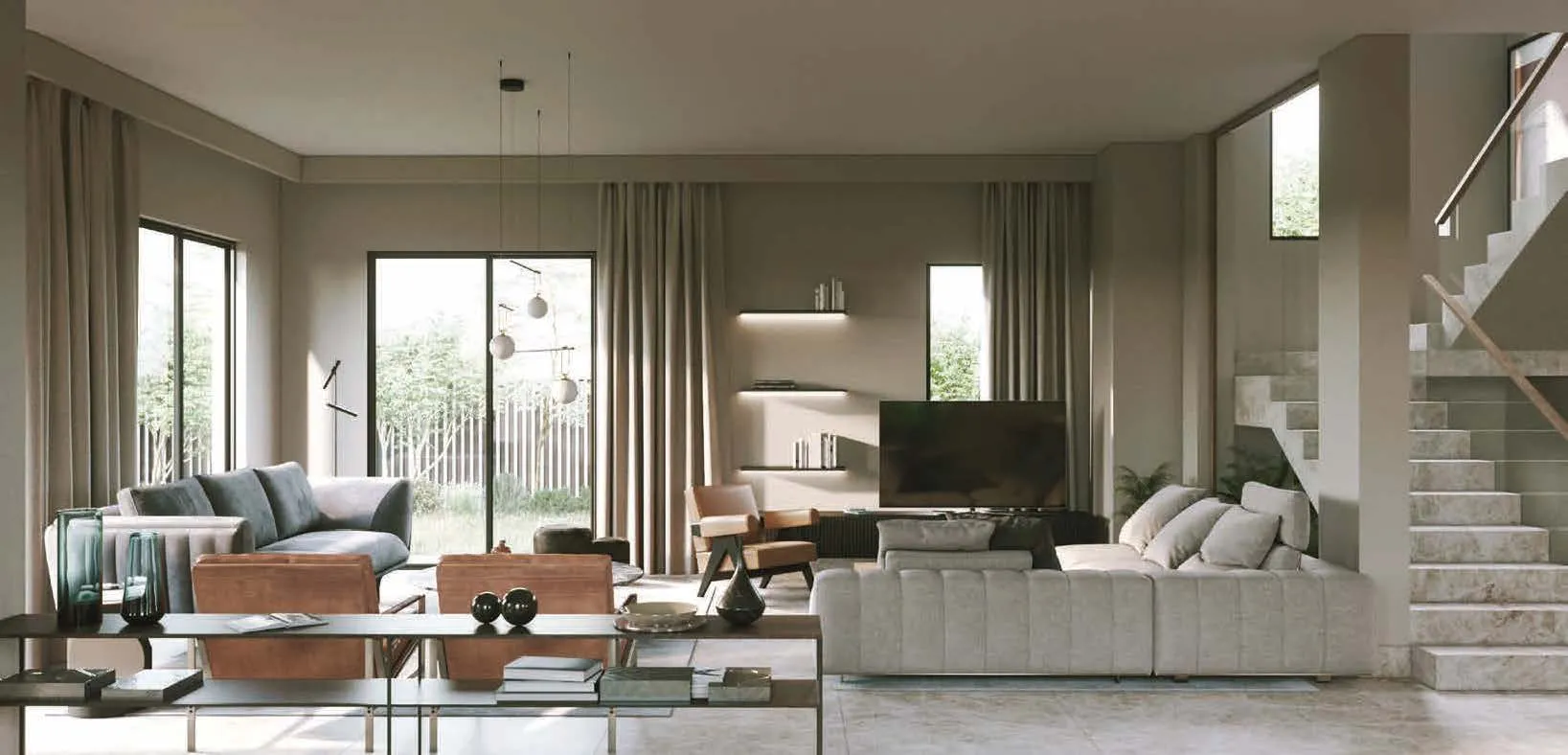 شقة للبيع في فاي سوديك في الشيخ زايد الجديدة بمساحة 149 م² تتكون من 3 غرف