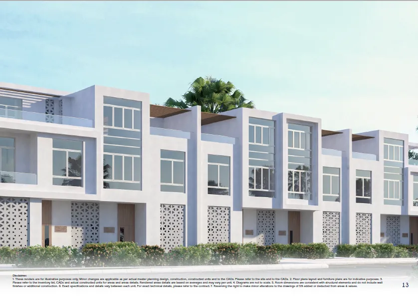 تاون هاوس للبيع في مزارين في العلمين بمساحة 301 م² تتكون من 3 غرف