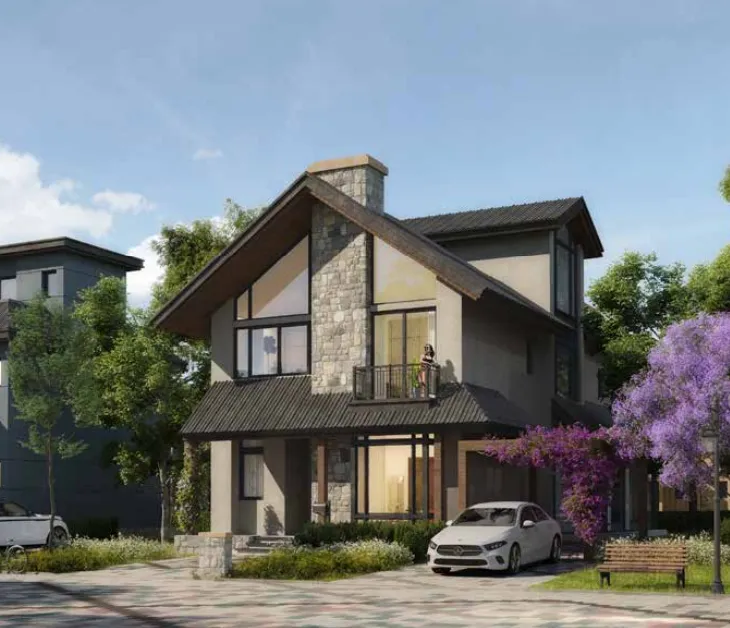 فيلا للبيع في ذا وندر مارك في مدينة المستقبل بمساحة 208 م² تتكون من 3 غرف