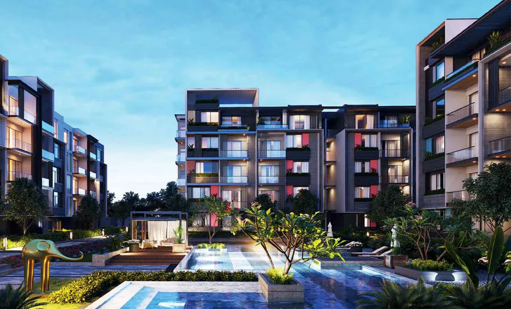 شقة للبيع في ايكون ريزيدنس في القاهرة الجديدة بمساحة 147 م² تتكون من 3 غرف