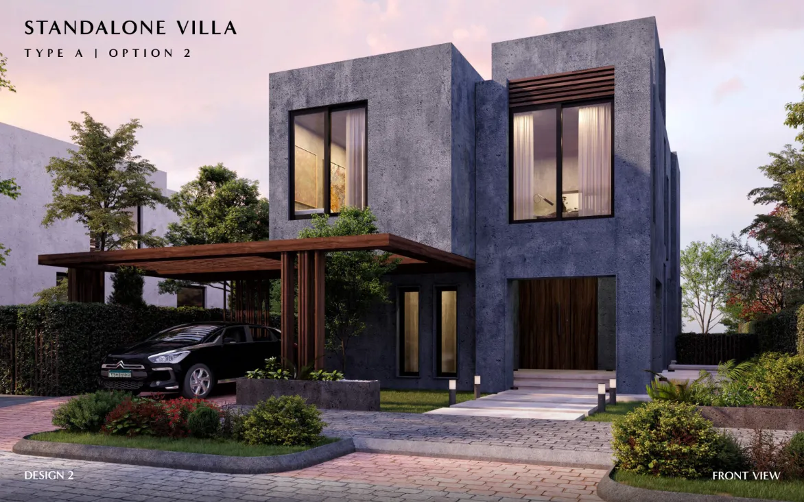 فيلا للبيع في أو ويست أوراسكوم في حدائق اكتوبر بمساحة 236 م² تتكون من 3 غرف