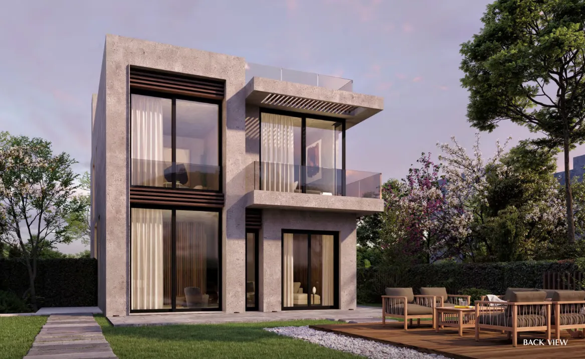 فيلا للبيع في أو ويست أوراسكوم في حدائق اكتوبر بمساحة 236 م² تتكون من 3 غرف