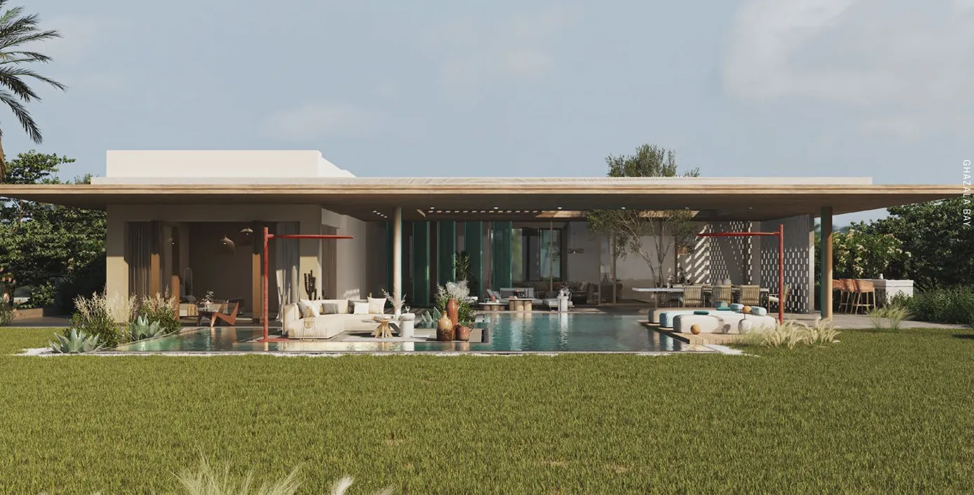 Chalet for sale in Zoya Ghazala Bay in Ghazala Bay of 180 m² with 3 bedrooms