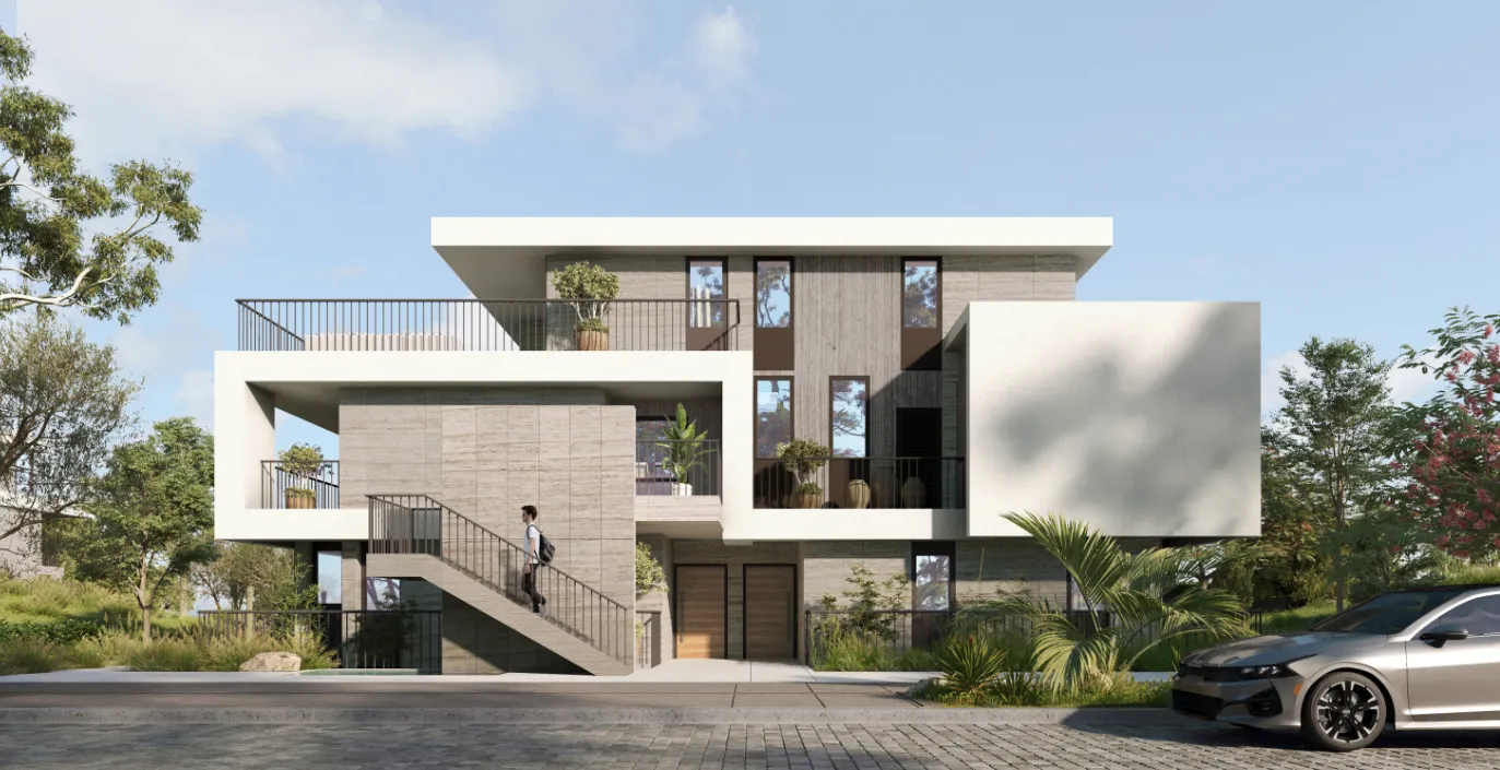 لوفت للبيع في سولانا في الشيخ زايد الجديدة بمساحة 193 م² تتكون من 3 غرف