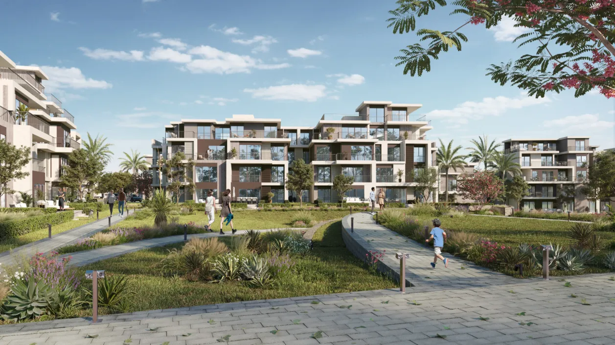 لوفت للبيع في سولانا في الشيخ زايد الجديدة بمساحة 193 م² تتكون من 3 غرف