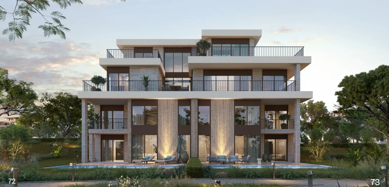 لوفت للبيع في سولانا في الشيخ زايد الجديدة بمساحة 193 م² تتكون من 3 غرف