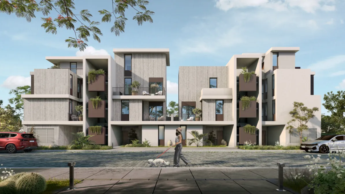 لوفت للبيع في سولانا في الشيخ زايد الجديدة بمساحة 193 م² تتكون من 3 غرف