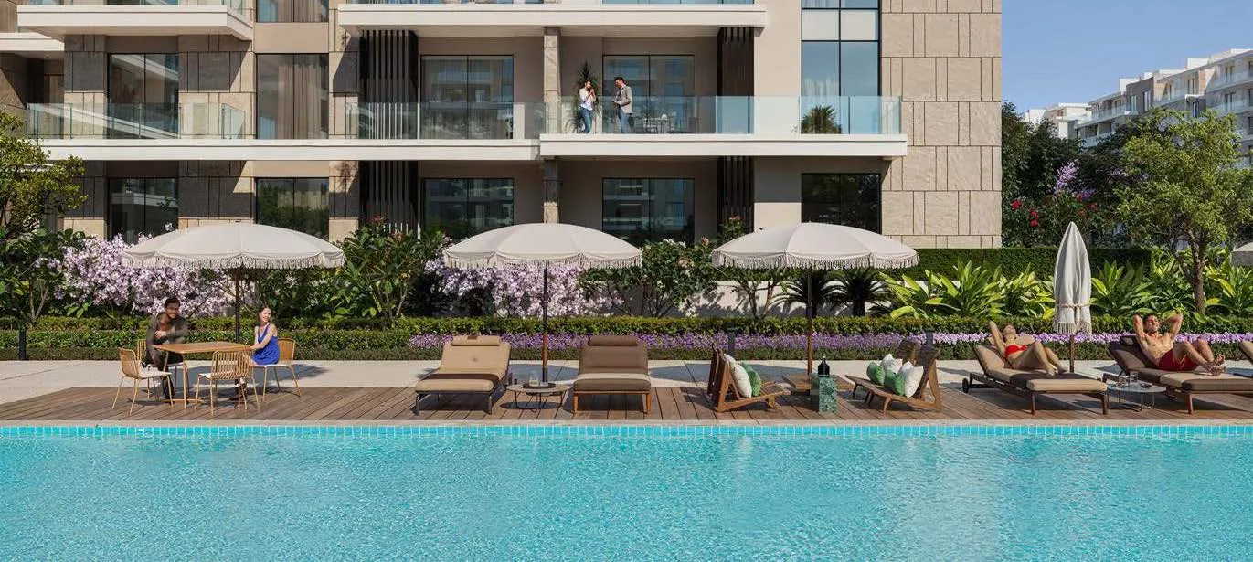 Apartment for sale in El Patio Riva in 6th settlement of 156 m² with 3 bedrooms