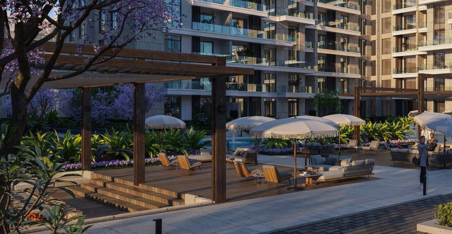 Apartment for sale in El Patio Riva in 6th settlement of 156 m² with 3 bedrooms