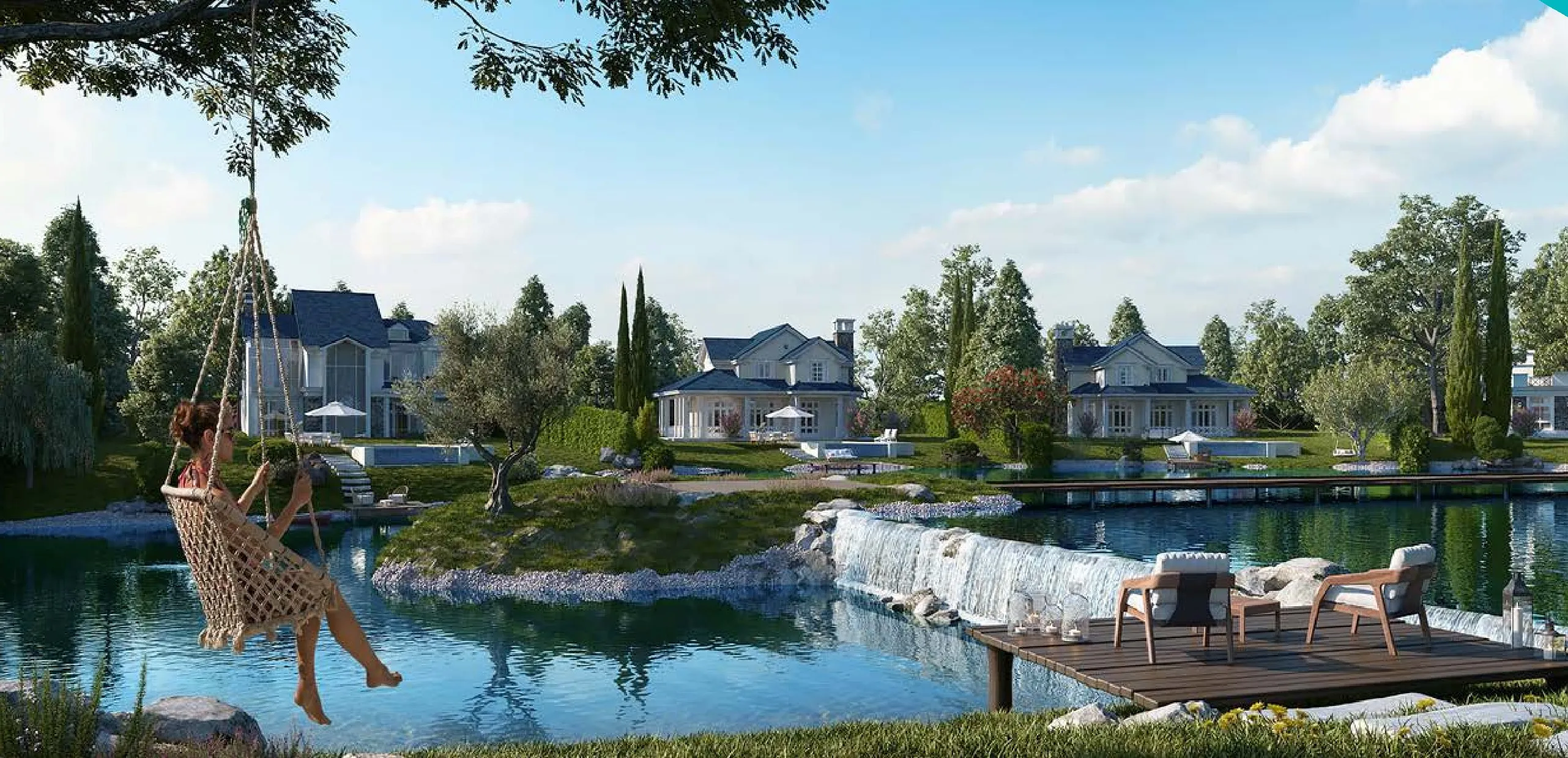 فيلا للبيع في ماونتن فيو تشيل أوت بارك في التوسعات الشمالية بمساحة 0 م² تتكون من 6 غرف