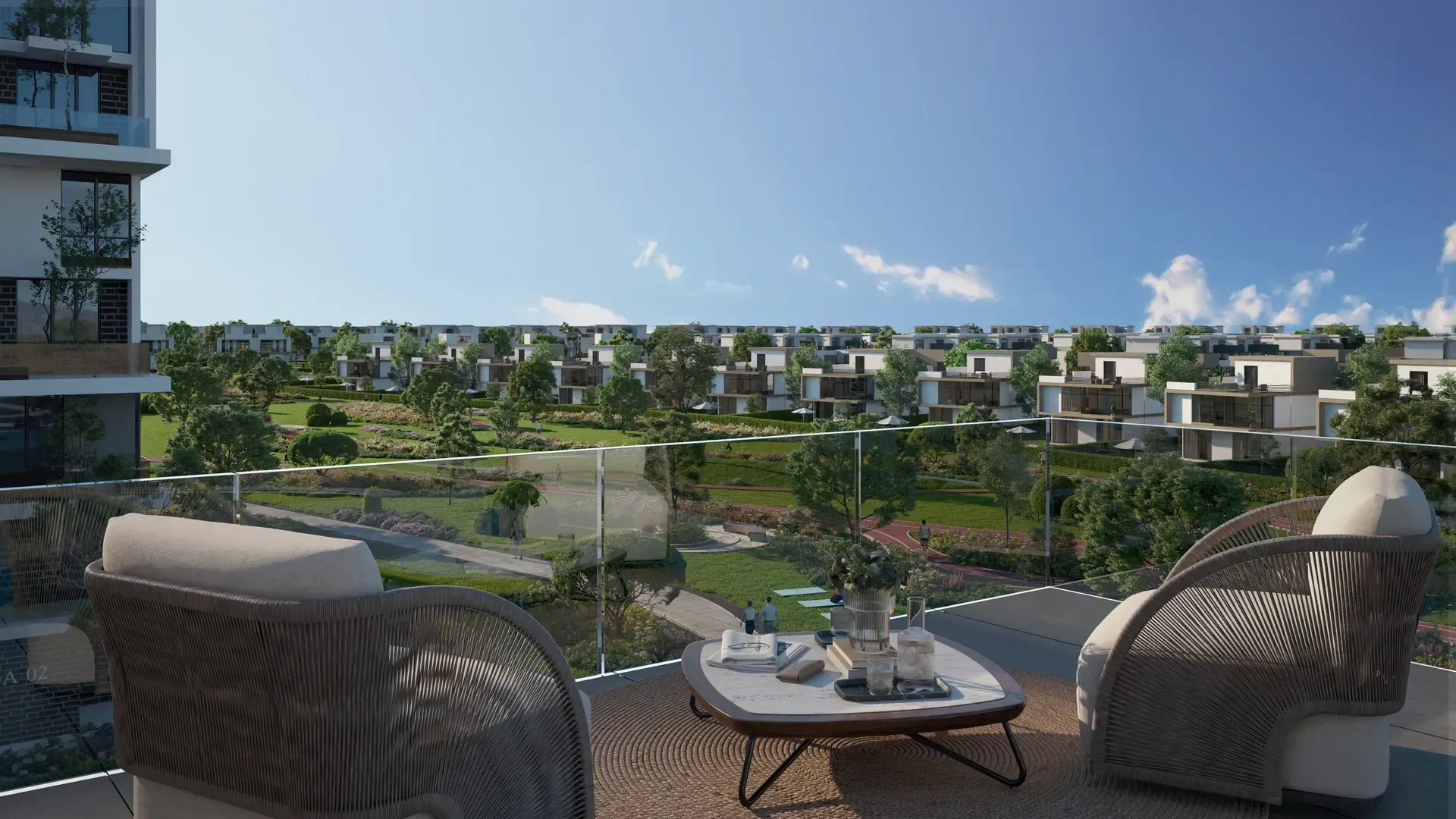 Apartment for sale in Il Bosco New Capital in New Capital City of 124 m² with 2 bedrooms