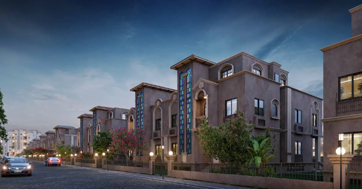 شقة للبيع في كاتالان في العاصمة الإدارية الجديدة بمساحة 210 م² تتكون من 3 غرف